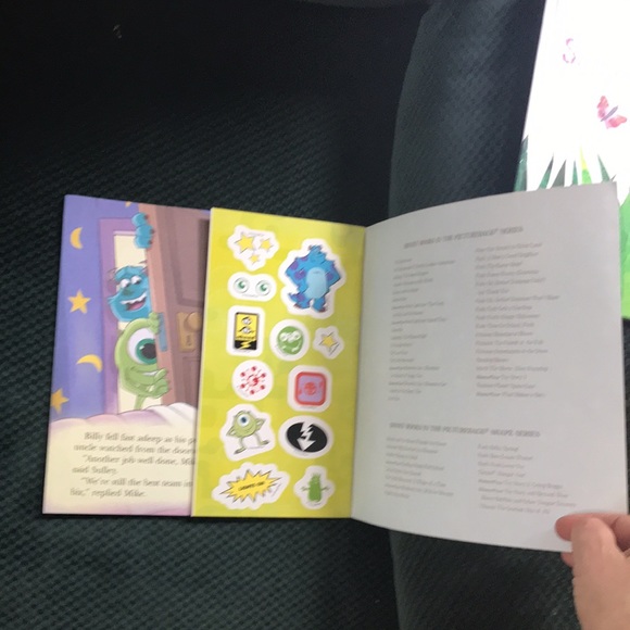 Disney Pixar monsters Inc. children’s book and stickers - Picture 10 of 14